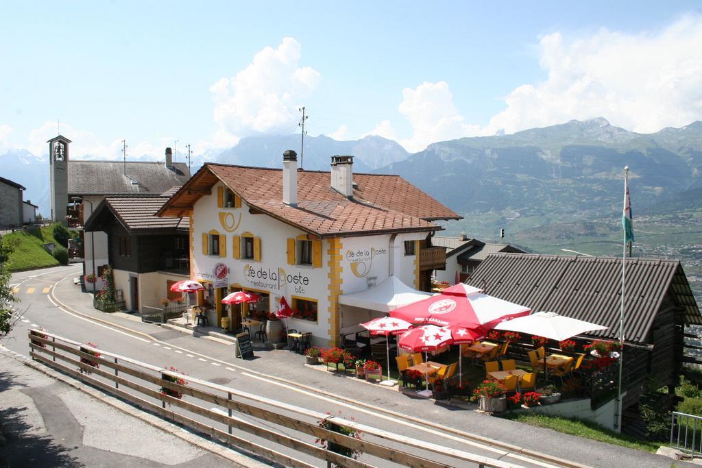 B&B Cafe De La Poste Agettes Exteriér fotografie